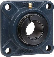Value Collection - 3/4" ID, 3-3/8" OAL x 1-3/8" OAH 4-Bolt Flange - 1,494 Lb Static Cap, 2,877 Lb Dyn Cap, 2-33/64" Btw Mnt Hole Ctrs, 19/32" Base-to-Ctr Ht, Cast Iron - USA Tool & Supply