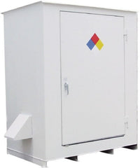 Enpac - Outdoor Safety Storage Buildings Number of Drums: 8 Fire Rated: Yes - USA Tool & Supply