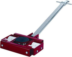 GKS - 44,000 Lb Capacity Steel Machine Dolly - 28.7" Long x 29.4" Wide x 7.1" High, 5-1/2" Wheels - USA Tool & Supply