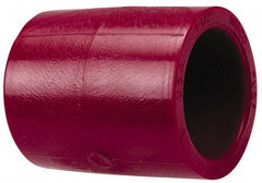 NIBCO - 1-1/2" PVDF Plastic Pipe Socket Coupling - Schedule 80, S x S End Connections - USA Tool & Supply