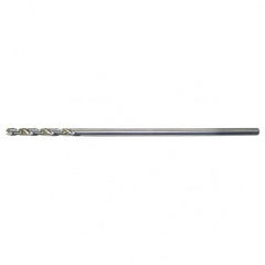 #10 RHS / RHC HSS 135 Degree Split Point NAS907 Type A General Purpose Extended Length Drill - Bright - USA Tool & Supply