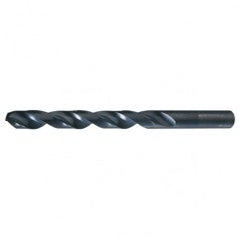 #12 RHS / RHC HSS 135 Degree Split Point Heavy Duty Jobber Length Drill - Steam Oxide - USA Tool & Supply