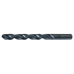 Y RHS / RHC HSS 135 Degree Split Point Heavy Duty Jobber Length Drill - Steam Oxide - Exact Industrial Supply