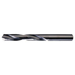 ‎11/64″ Dia. × 0.172″ Shank × 1-5/8″ Flute Length × 2-3/4″ OAL, 118°, Bright, 2xD Flute, Round Solid Carbide Drill - Exact Industrial Supply