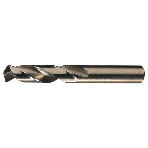 #6 RHS / RHC HSS-CO 8% (M42) 135 Degree Split Point Heavy Duty Cobalt Screw Machine Drill - Straw / Gold Oxide - Exact Industrial Supply