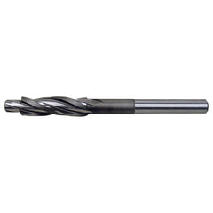 1/4 HSS Straight Shank 3-Flute Capscrew Counterbore- Bright - Exact Industrial Supply