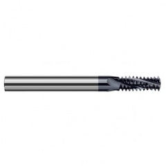 ‎0.2350″ Cutter Diameter × 0.6250″ (5/8″) Length of Cut Carbide Multi-Form 5/16″-24 Thread Milling Cutter, 3 Flutes, AlTiN Coated - USA Tool & Supply