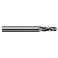 ‎0.1200″ Cutter Diameter × 0.3120″ (5/16″) Length of Cut Carbide Multi-Form #10-24 Thread Milling Cutter, 3 Flutes - Exact Industrial Supply