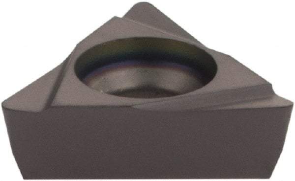 Iscar - TPGX221 Grade IC908 Carbide Boring Insert - TiAlN Finish, 60° Triangle, 11° Relief Angle, 1/4" Inscr Circle, 1/8" Thick, 1/64" Corner Radius - USA Tool & Supply