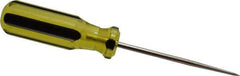 Stanley - 7-3/4" OAL Steel Scratch Awl - Plastic Handle - USA Tool & Supply