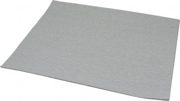 Made in USA - 280 Grit, Aluminum Oxide Sanding Sheet - 11" Long x 9" Wide, Extra Fine Grade, A Weighted Backing - USA Tool & Supply