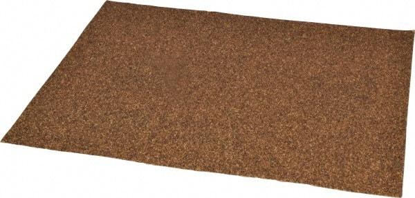 Value Collection - 40 Grit, Aluminum Oxide Sanding Sheet - 11" Long x 9" Wide, Coarse Grade, D Weighted Backing - USA Tool & Supply