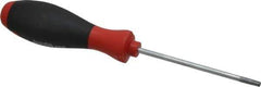 Wiha - T25 Torx Driver - 100mm Blade Length, 8-1/4" OAL, Ergonomic Handle - USA Tool & Supply