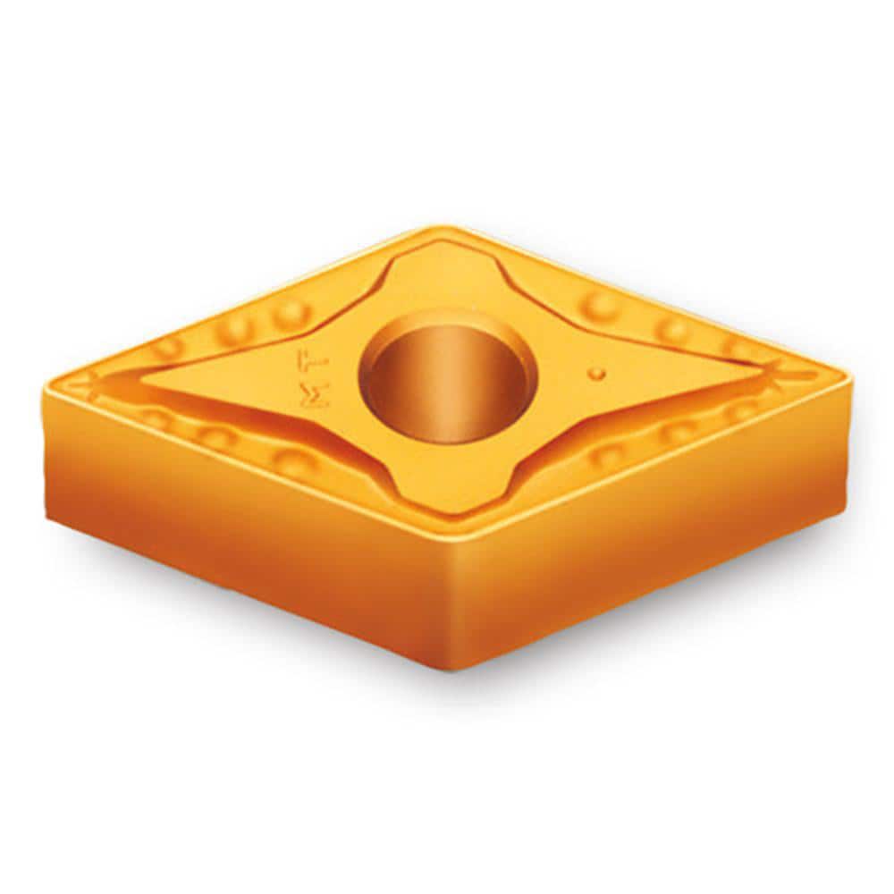 Turning Insert:  DNMG431MT TT5100,  Solid Carbide TiCN, Al2O3 & TiN Finish,  Neutral,  0.5940″ Long,  1/2″ Inscribed Circle,  0.0160″ Corner Radius,  55.0 &deg N/A Diamond,  Series  DNMG