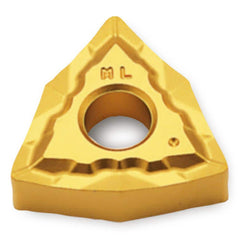 Turning Insert:  WNMG432ML TT8020,  Solid Carbide TiCN Finish,  Neutral,  0.3430″ Long,  1/2″ Inscribed Circle,  0.0310″ Corner Radius,  80.0 &deg N/A Trigon,  Series  WNMG