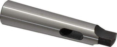 Collis Tool - MT2 Inside Morse Taper, MT3 Outside Morse Taper, Standard Reducing Sleeve - Hardened & Ground Throughout, 3/4" Projection, 4-7/16" OAL - Exact Industrial Supply