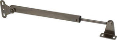 Sugatsune - 6.6 Lb Capacity, Spring Loaded Lid Stay - 90" Max Opening, Satin Stainless Steel - USA Tool & Supply