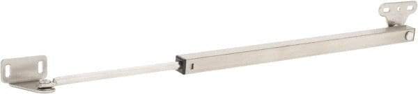 Sugatsune - 8.8 Lb Capacity, Spring Loaded Lid Stay - 90" Max Opening, Satin Stainless Steel - USA Tool & Supply