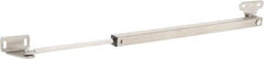 Sugatsune - 8.8 Lb Capacity, Spring Loaded Lid Stay - 90" Max Opening, Satin Stainless Steel - USA Tool & Supply