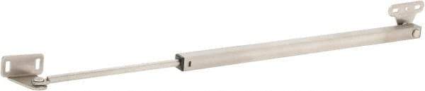 Sugatsune - 6.6 Lb Capacity, Spring Loaded Lid Stay - 110" Max Opening, Satin Stainless Steel - USA Tool & Supply