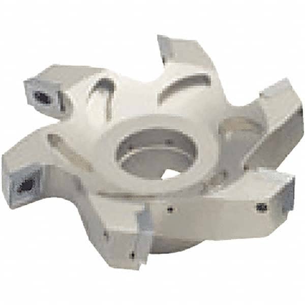 Tungaloy - 125mm Cut Diam, 1" Arbor Hole Diam, Indexable Square-Shoulder Face Mill - USA Tool & Supply