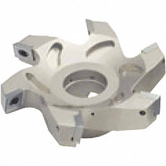 Tungaloy - 125mm Cut Diam, 1" Arbor Hole Diam, Indexable Square-Shoulder Face Mill - USA Tool & Supply