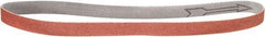 DeWALT - 1/4" Wide x 18" OAL, 40 Grit, Aluminum Oxide Abrasive Belt - Aluminum Oxide, Coarse, Coated, Cloth Backing, Dry - USA Tool & Supply