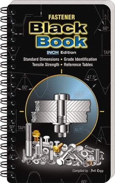 Value Collection - Fastener Black Book Inch Publication, 1st Edition - by Pat Rapp, Pat Rapp Enterprises, 2011 - USA Tool & Supply