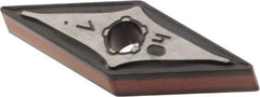 Iscar - VNMG331 M3M Grade IC6015 Carbide Turning Insert - TiCN/Al2O3/TiN Finish, 35° Diamond, 3/8" Inscr Circle, 3/16" Thick, 1/64" Corner Radius - USA Tool & Supply
