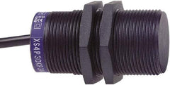 Telemecanique Sensors - NPN, PNP, NC, 15mm Detection, Cylinder, Inductive Proximity Sensor - 2 Wires, IP68, 24 to 240 VAC/VDC @ 50/60 Hz, M30x1.5 Thread, 62mm Long - USA Tool & Supply