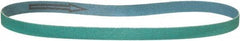 DeWALT - 1/2" Wide x 18" OAL, 80 Grit, Aluminum Oxide Abrasive Belt - Aluminum Oxide, Medium, Nonwoven, Wet/Dry - USA Tool & Supply
