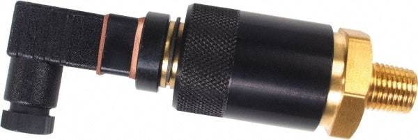 Parker - FRL Pressure Switch - 1/4" NPT, 0-120 psi & DIN - USA Tool & Supply
