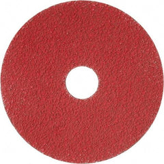 DeWALT - 7" Diam 7/8" Hole 36 Grit Fiber Disc - Coarse Grade, Ceramic, 8,700 Max RPM - USA Tool & Supply
