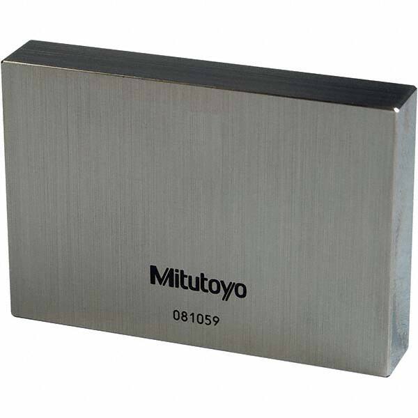 Mitutoyo - 100mm Steel Rectangular Gage Block - USA Tool & Supply