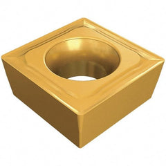 Iscar - SCMT3-1 14 Grade IC907 Carbide Turning Insert - TiAlN Finish, 90° Square, 3/8" Inscr Circle, 5/32" Thick, 1/64" Corner Radius - USA Tool & Supply