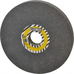 Tru-Maxx - 80 Grit Aluminum Oxide Bench & Pedestal Grinding Wheel - 7" Diam x 1-1/4" Hole x 3/4" Thick, 3600 Max RPM, O Hardness, Medium Grade , Vitrified Bond - USA Tool & Supply