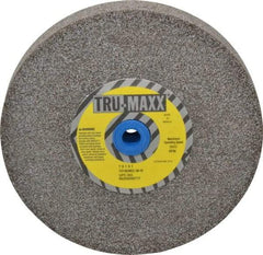 Tru-Maxx - 36 Grit Aluminum Oxide Bench & Pedestal Grinding Wheel - 7" Diam x 1" Hole x 1" Thick, 3600 Max RPM, O Hardness, Very Coarse Grade , Vitrified Bond - USA Tool & Supply