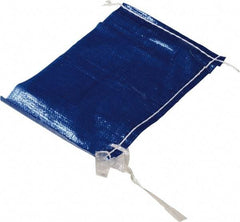Vestil - 8 x 12", 2 mil Open Top Polybags - Blue, Heavy-Duty - USA Tool & Supply