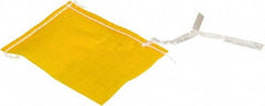 Vestil - 6 x 8", 2 mil Open Top Polybags - Yellow, Heavy-Duty - USA Tool & Supply