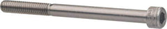 Holo-Krome - #4-40 UNC Hex Socket Drive, Socket Cap Screw - Grade 18-8 Stainless Steel, Uncoated, Partially Threaded, 1-1/2" Length Under Head - USA Tool & Supply
