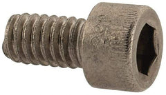 Holo-Krome - #8-32 UNC Hex Socket Drive, Socket Cap Screw - Grade 18-8 Stainless Steel, Uncoated, Fully Threaded, 5/16" Length Under Head - USA Tool & Supply