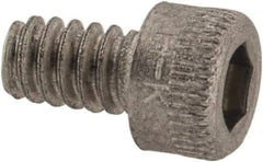 Holo-Krome - #4-40 UNC Hex Socket Drive, Socket Cap Screw - Grade 18-8 Stainless Steel, Uncoated, Fully Threaded, 3/16" Length Under Head - USA Tool & Supply