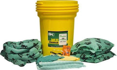 Brady SPC Sorbents - Chemical Neutralizer & Absorbent Spill Kit - 30 Gal Bucket - USA Tool & Supply