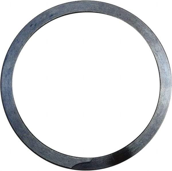 Rotor Clip - 0.111" Thick, Oil Finish, Steel Spiral Internal Retaining Ring - 0.12" Groove Width, 0.12" Groove Depth, 4.49" Groove Diam, Grade 1060-1090 - USA Tool & Supply