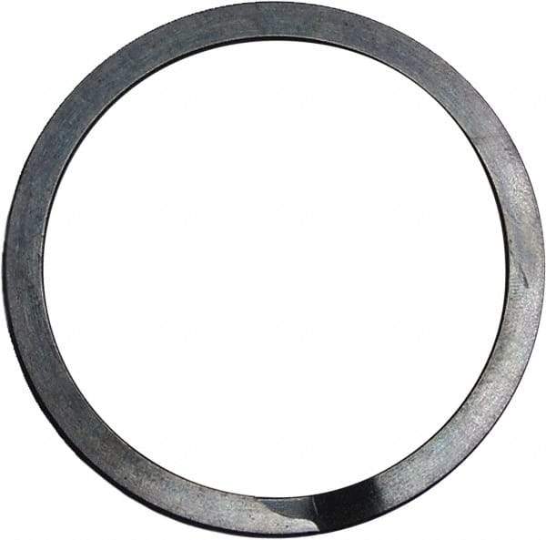 Rotor Clip - 0.94" Groove Diam, 1" Shaft Diam, Oil Over Steel Steel, Spiral External Retaining Rings - 0.046" Groove Width, 0.03" Groove Depth, 0.042" Ring Thickness, Grade 1060-1090 - USA Tool & Supply