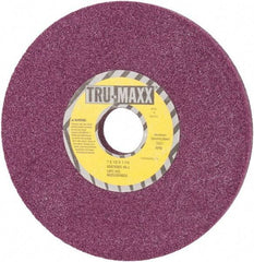 Tru-Maxx - 7" Diam x 1-1/4" Hole x 1/2" Thick, J Hardness, 46 Grit Surface Grinding Wheel - Aluminum Oxide, Type 1, Coarse Grade, Vitrified Bond, No Recess - USA Tool & Supply