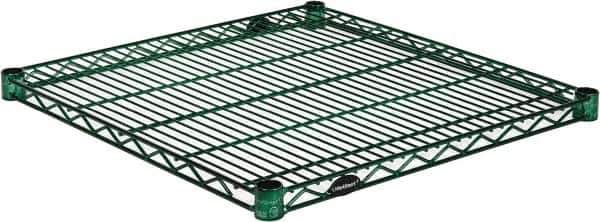 Value Collection - 24" Wide, 1.19" High, Open Shelving Accessory/Component - Epoxy Coated Finish, 24" Deep, Use with NuLine Units - USA Tool & Supply