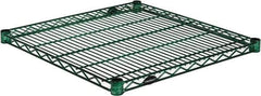 Value Collection - 24" Wide, 1.19" High, Open Shelving Accessory/Component - Epoxy Coated Finish, 24" Deep, Use with NuLine Units - USA Tool & Supply