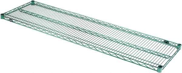 Value Collection - 60" Wide, 1.19" High, Open Shelving Accessory/Component - Epoxy Coated Finish, 18" Deep, Use with NuLine Units - USA Tool & Supply