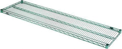 Value Collection - 60" Wide, 1.19" High, Open Shelving Accessory/Component - Epoxy Coated Finish, 18" Deep, Use with NuLine Units - USA Tool & Supply